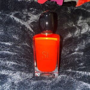 Giorgio Armani Red Perfume Bottle
